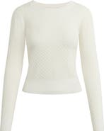 Favorite Daughter The Career Girl Textured Crewneck Sweater