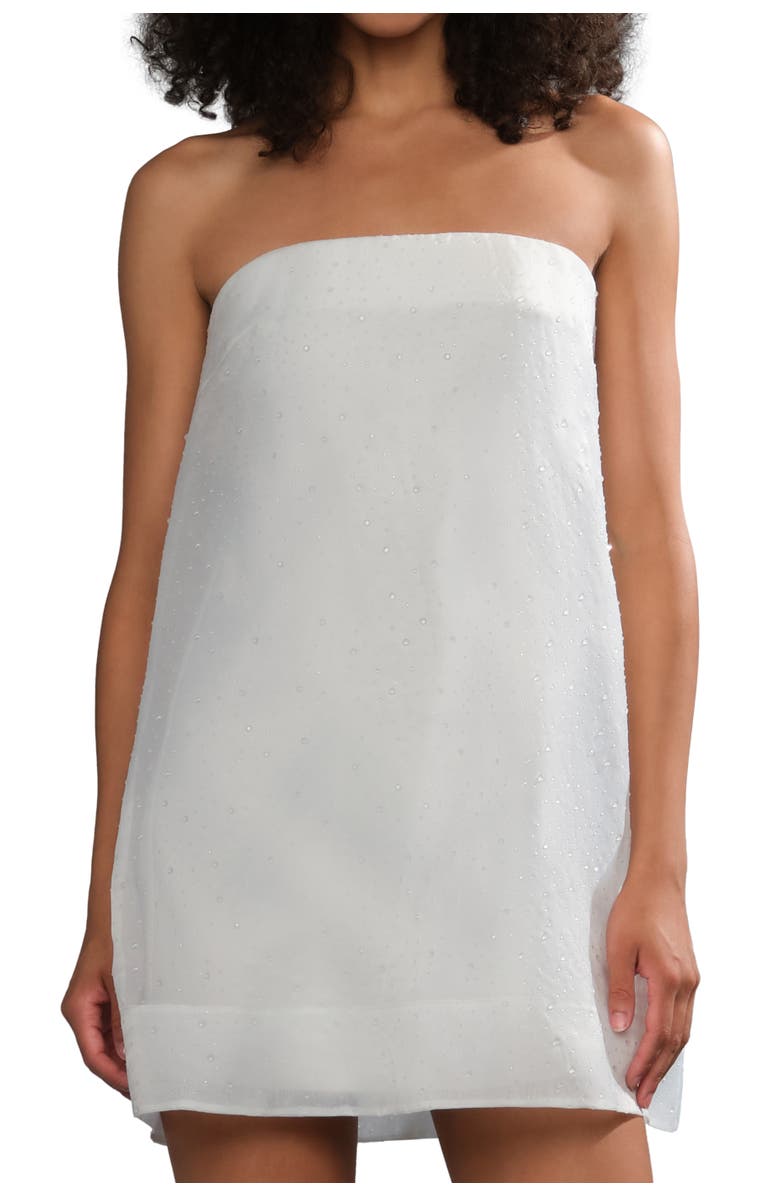 AMUR Nerida mini dress, Alternate, color, White