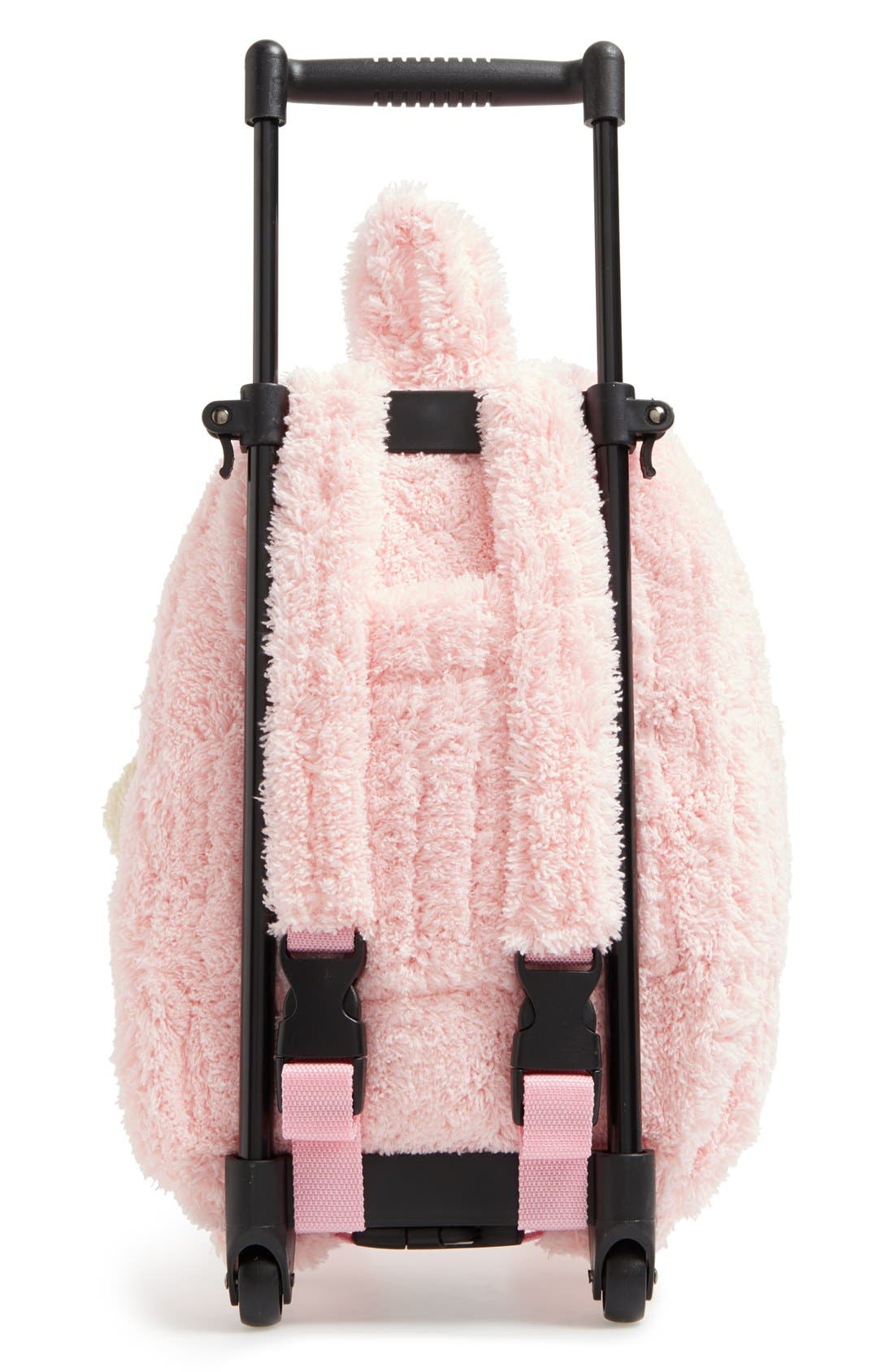 Popatu 'Trolley - Ballet Bear' Rolling Backpack, Alternate, color, Pink