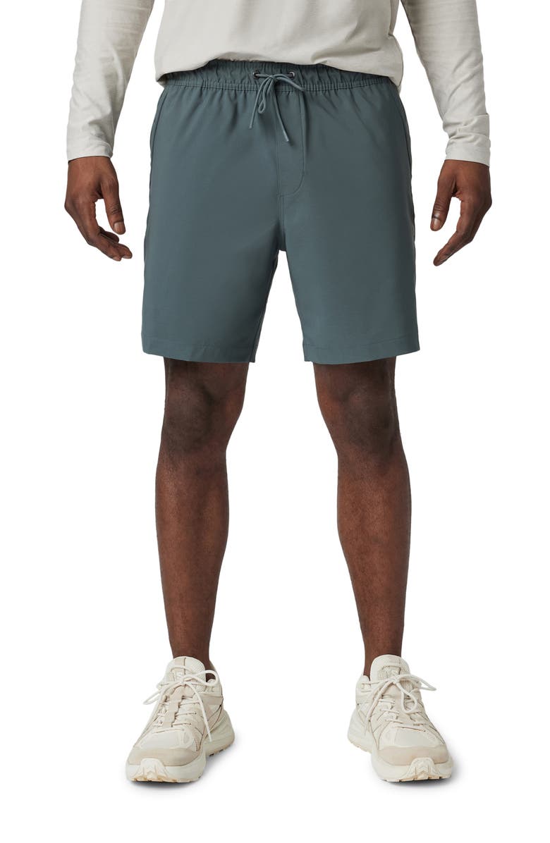 Vuori Train Tech Shorts, Main, color, Smoked Beryl