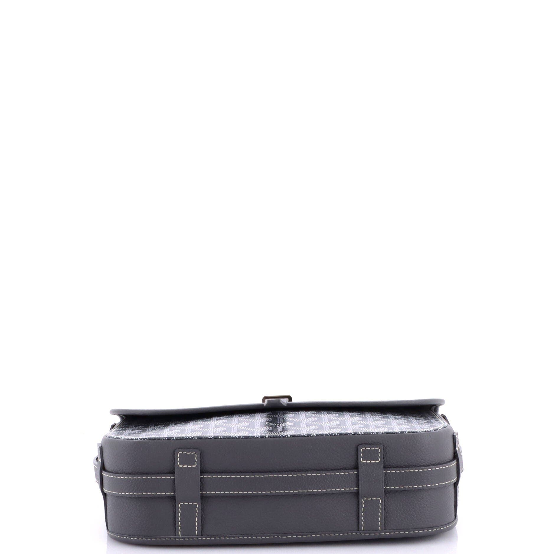 Belvedere II Messenger Bag Coated Canvas MM, Alternate, color, Grey
