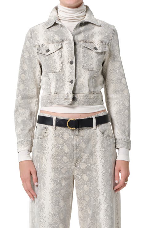 Charisse Shrunken Denim Jacket