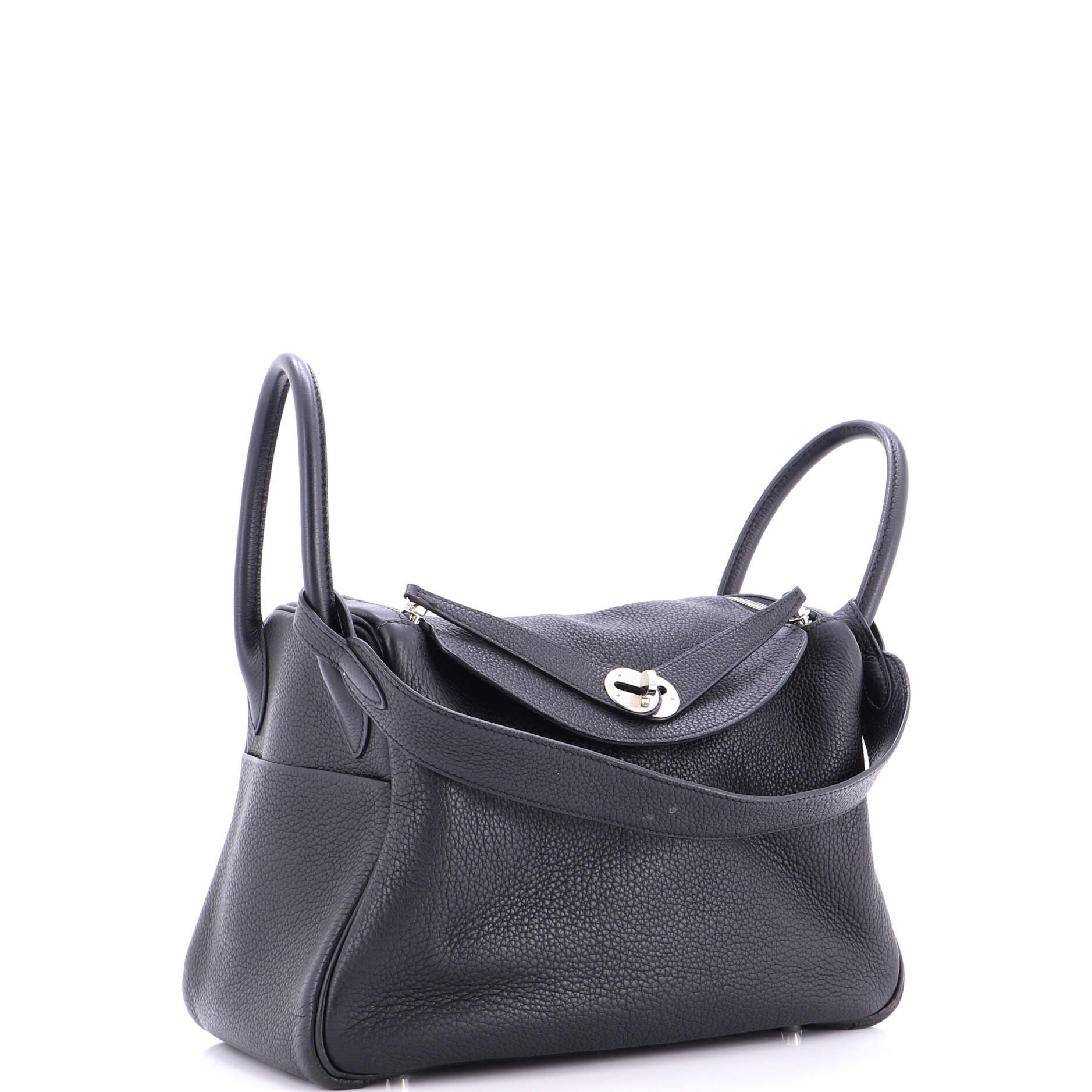 Pre-Owned Hermes Lindy Bag Clemence 30, Alternate, color, Noir