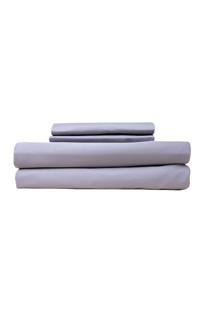 Slumber Cloud Performance Cotton Sheet Set, Main, color, Pewter