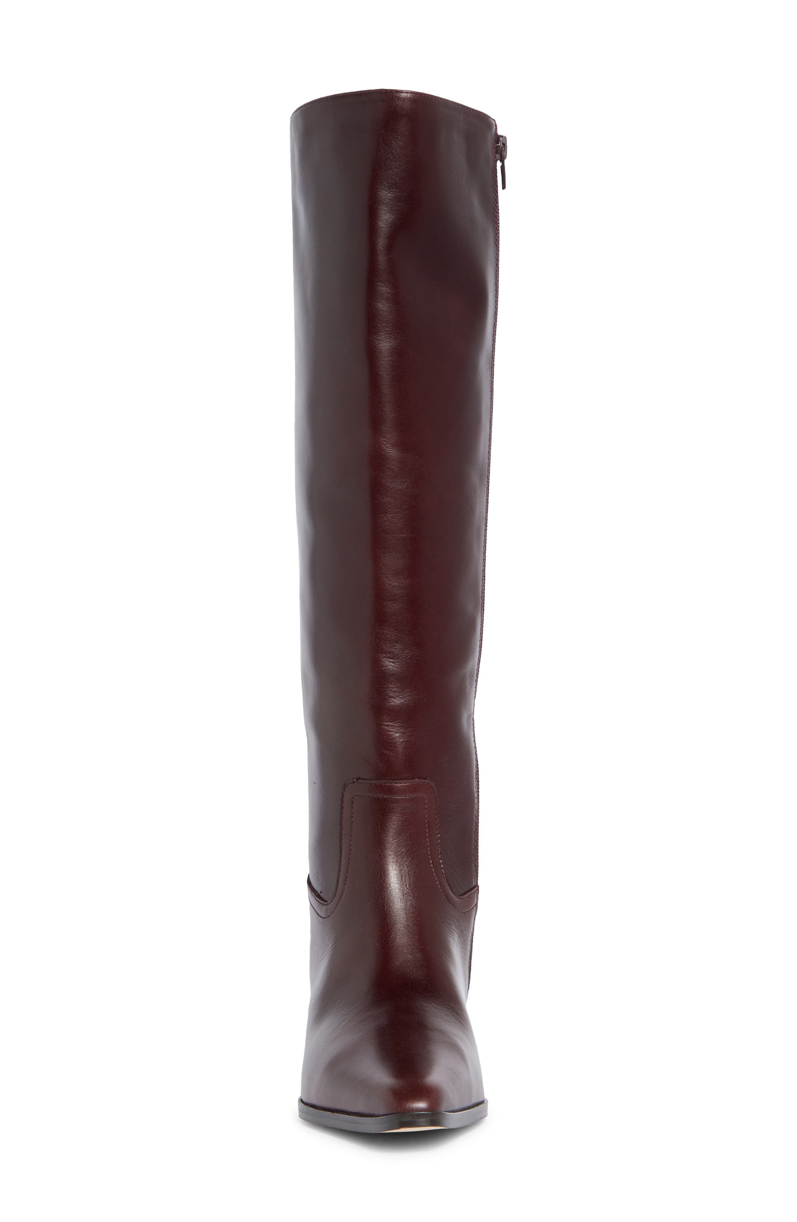 Rodessa Knee High Boot, Alternate, color, BURGUNDY LEATHER