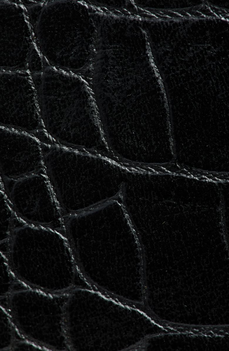 Halogen<sup>®</sup> Circle Buckle Croc Embossed Belt, Alternate, color, 