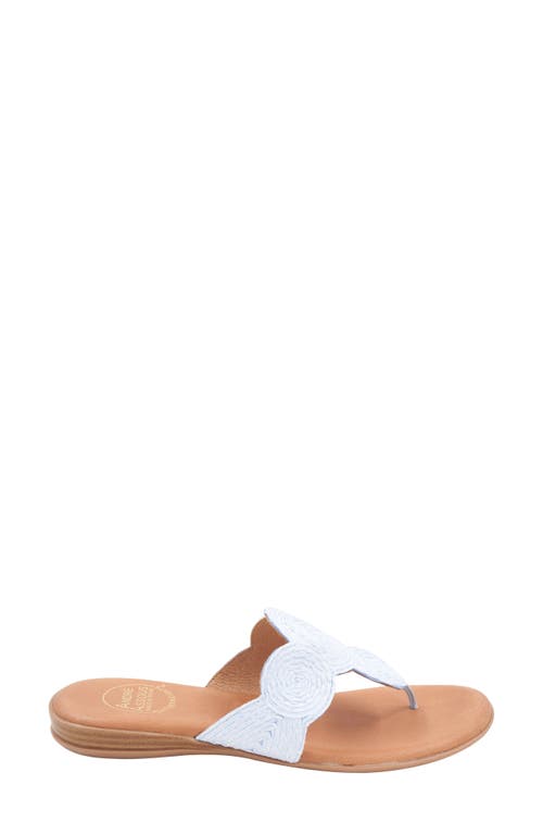 Andre Assous André Assous Nikky Featherweights™ Flip Flop In Ice Blue