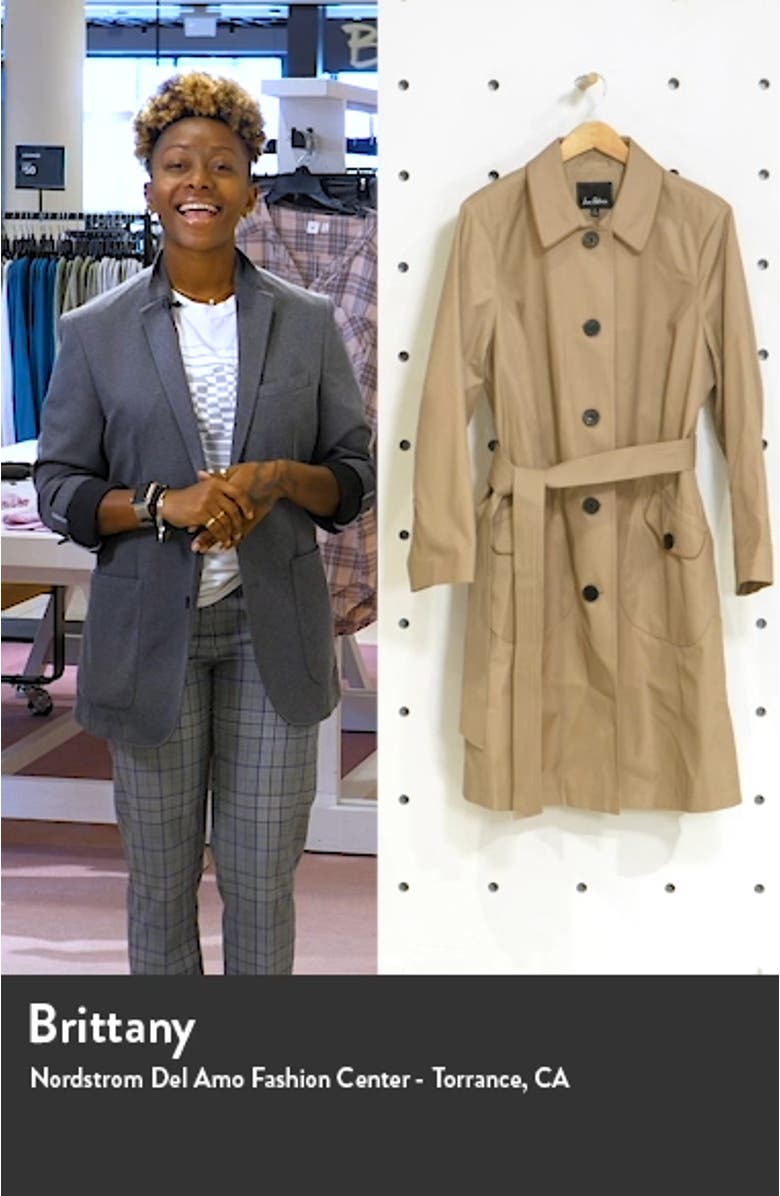 Water Repellent Trench Coat, sales video thumbnail