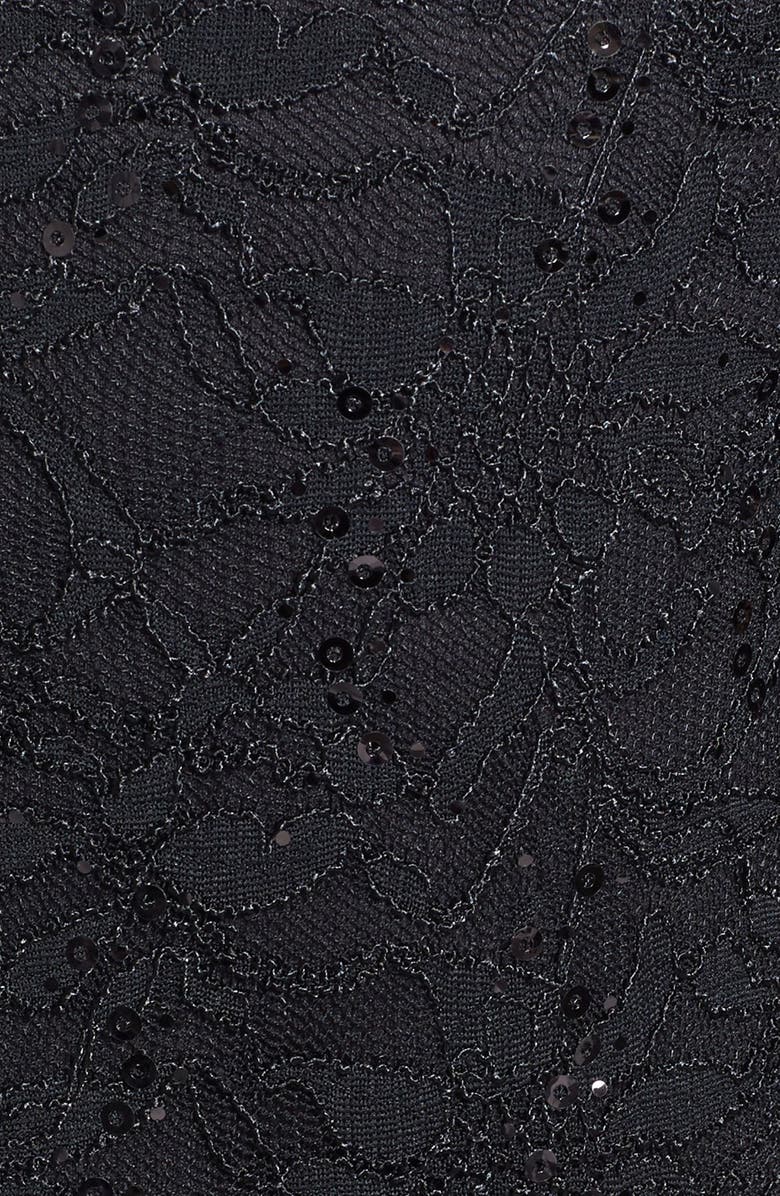 Marina Embellished Stretch Lace Sheath Dress, Alternate, color, 