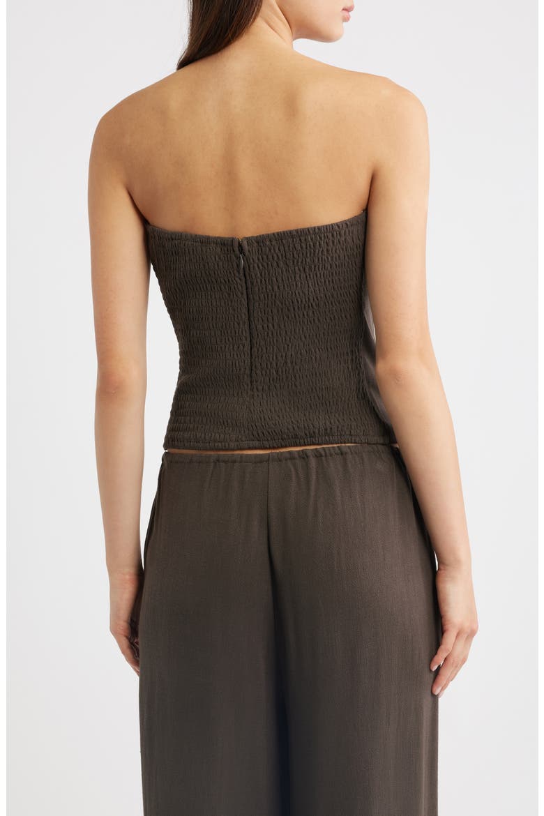 Marissa Corset Top, Alternate, color, BROWN