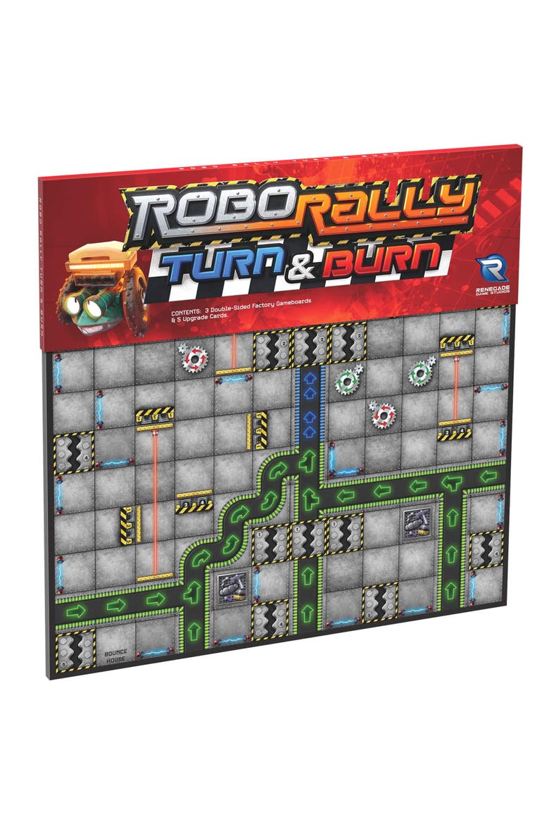 Robo Rally Turn & Burn Expansion 12+, Main, color, Multicolored