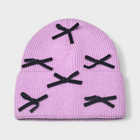 Women
s Multi Bow Knit Beanie