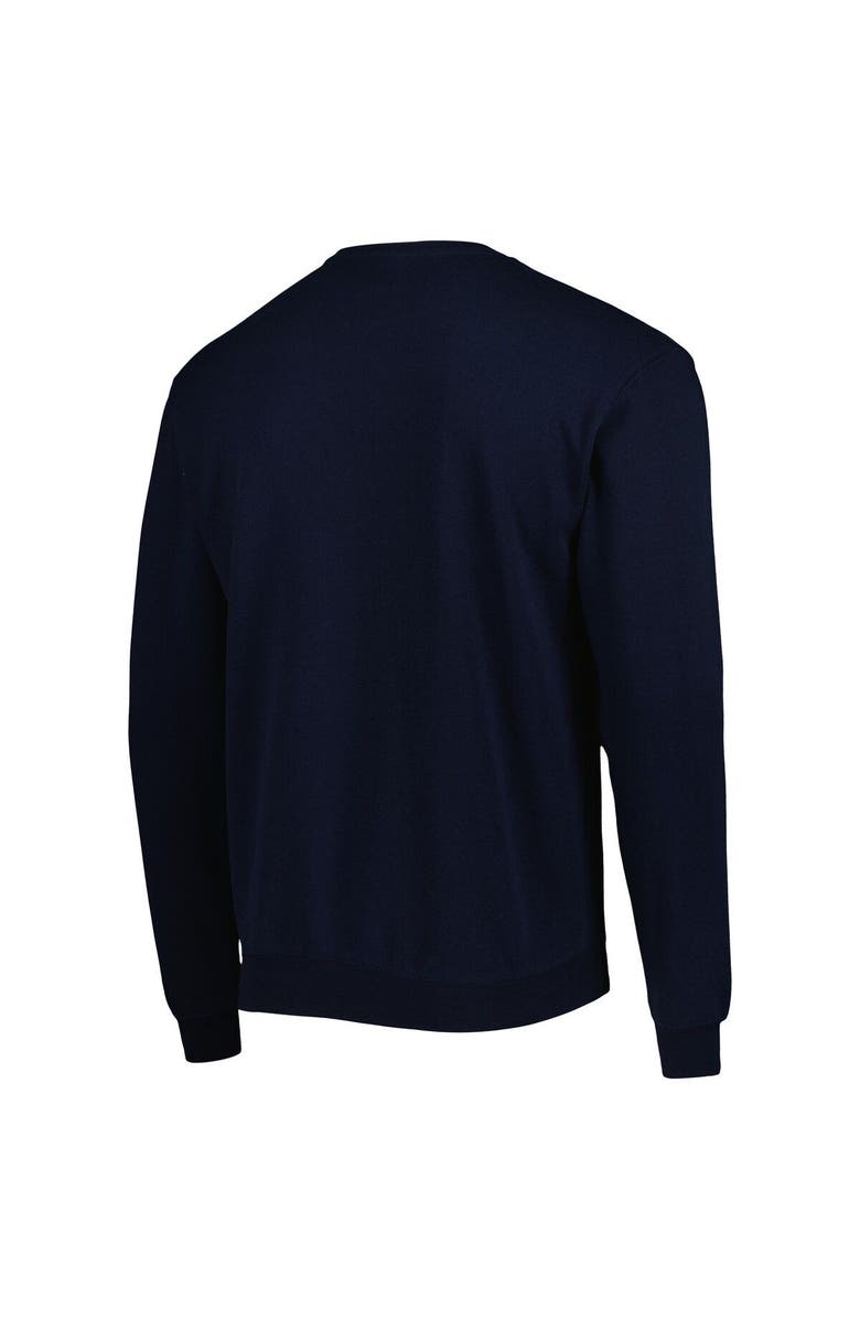 COLOSSEUM Men's Colosseum Navy North Carolina A&T Aggies Arch Over Logo Pullover Sweatshirt, Alternate, color, Navy