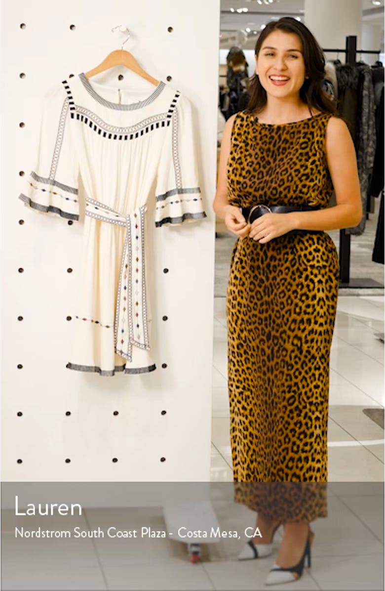 Plaza Embroidered Dress, sales video thumbnail