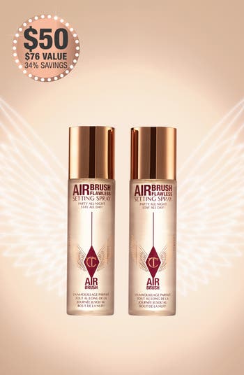 Airbrush Flawless Finish Setting Spray Duo $76 Value