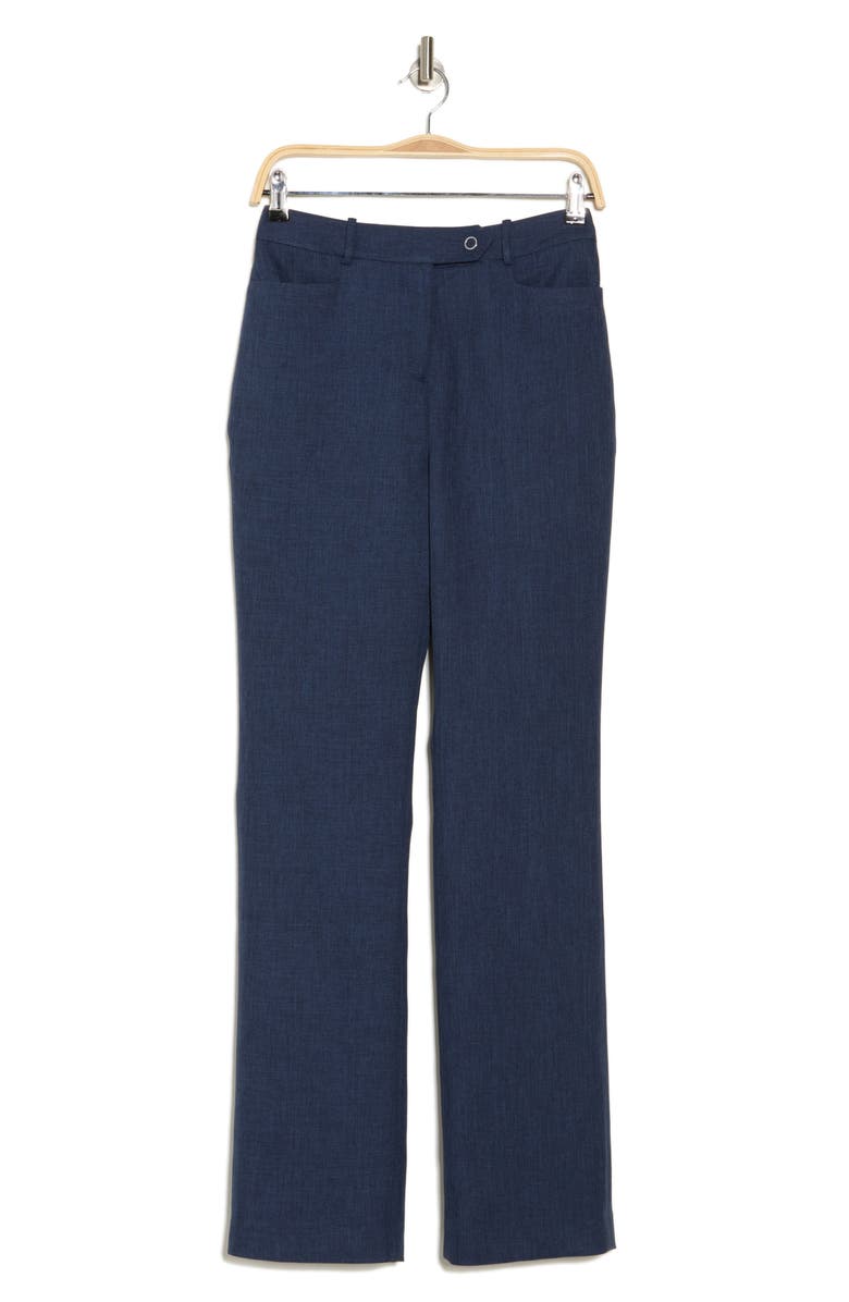 Calvin Klein Modern Fit Straight Leg Pants, Alternate, color, Heather Indigo
