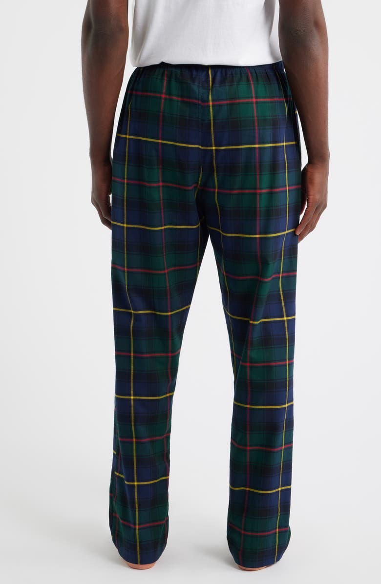 Polo Ralph Lauren Yarn Dyed Plaid Flannel Pajama Pants, Alternate, color, Polo Tartan Print