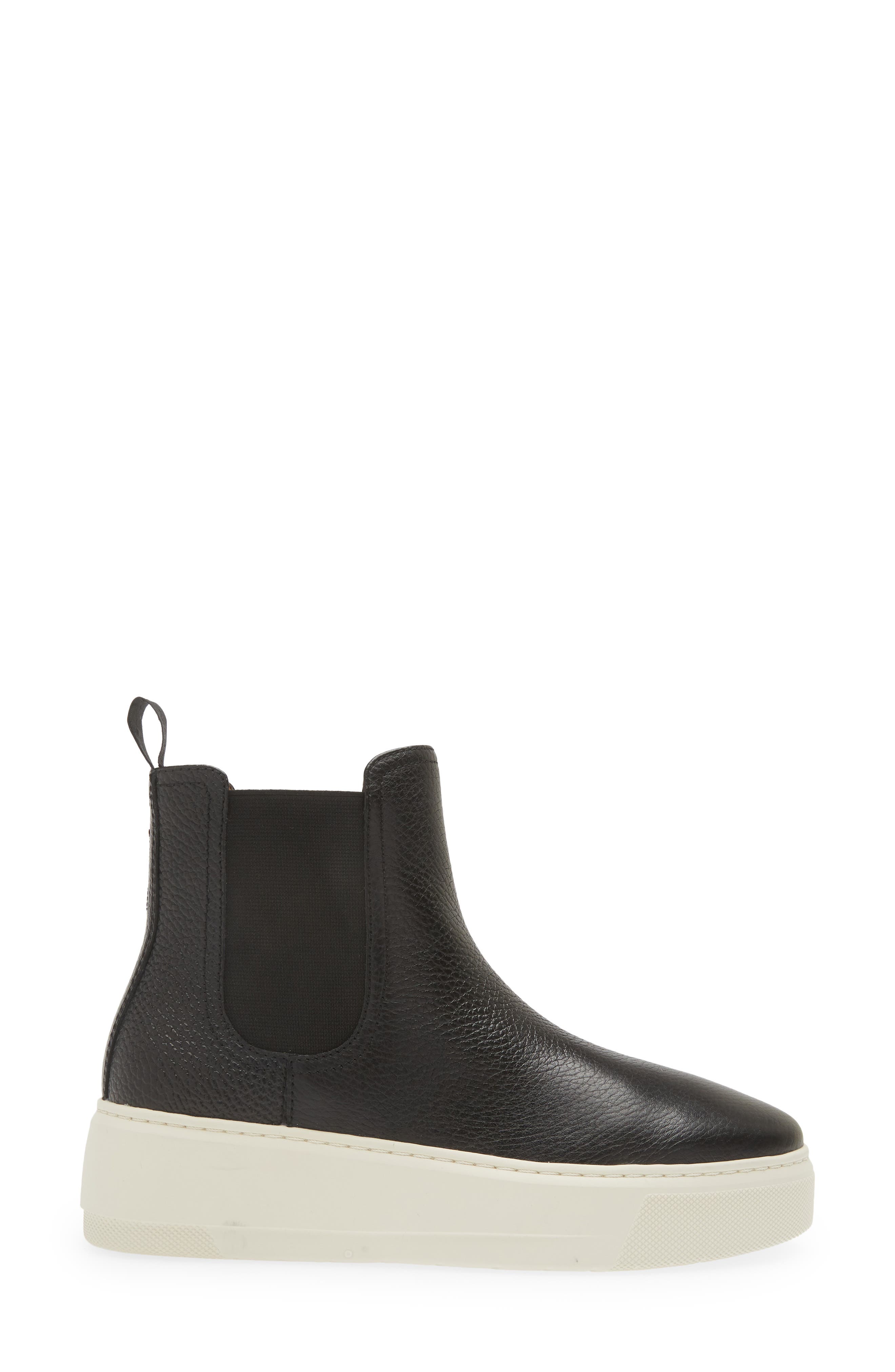 FRANKIE4 Crawford Platform Chelsea Boot, Alternate, color, Black