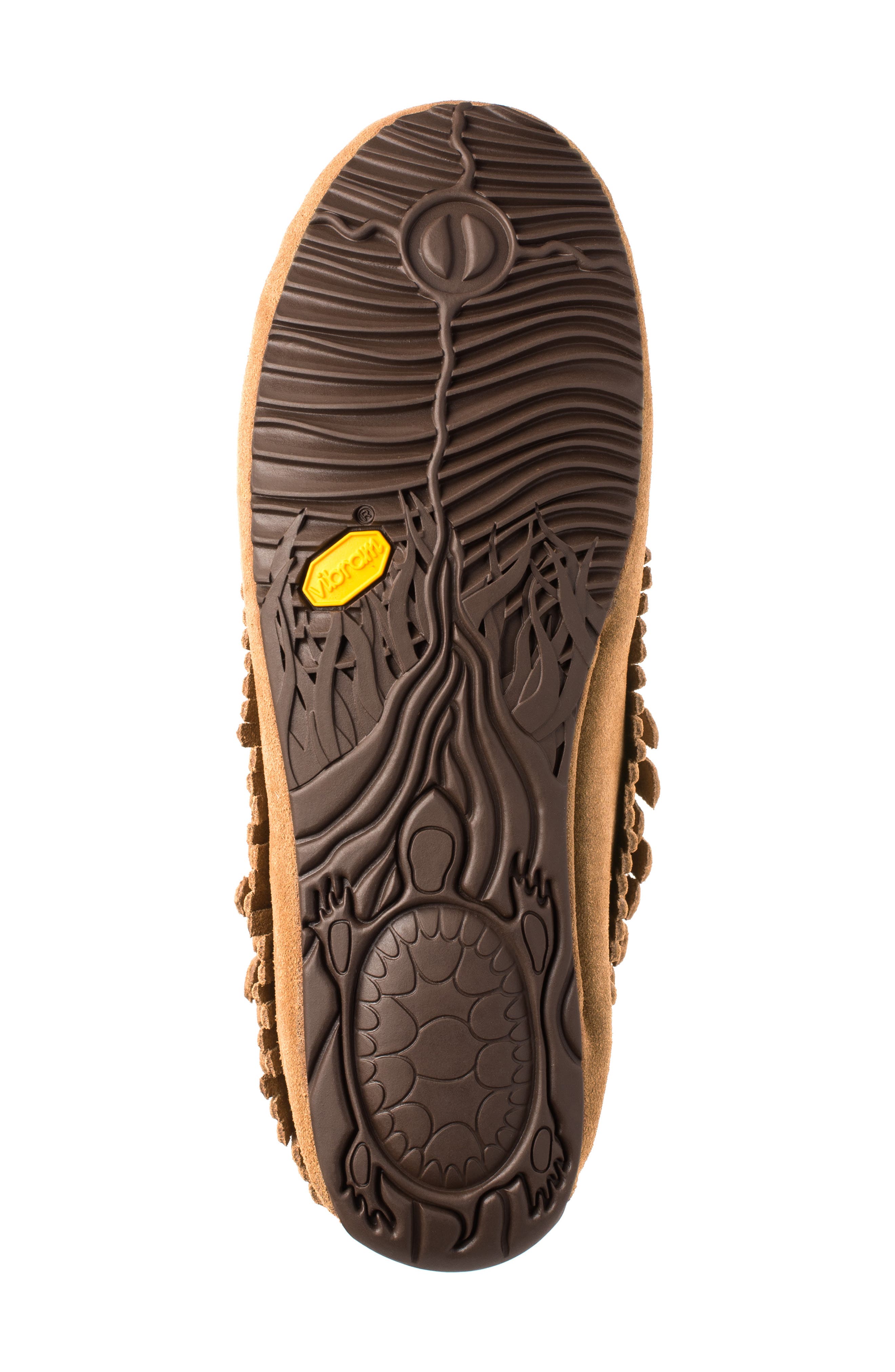 Manitobah Harvester Fringe Moccasin Bootie, Alternate, color, 