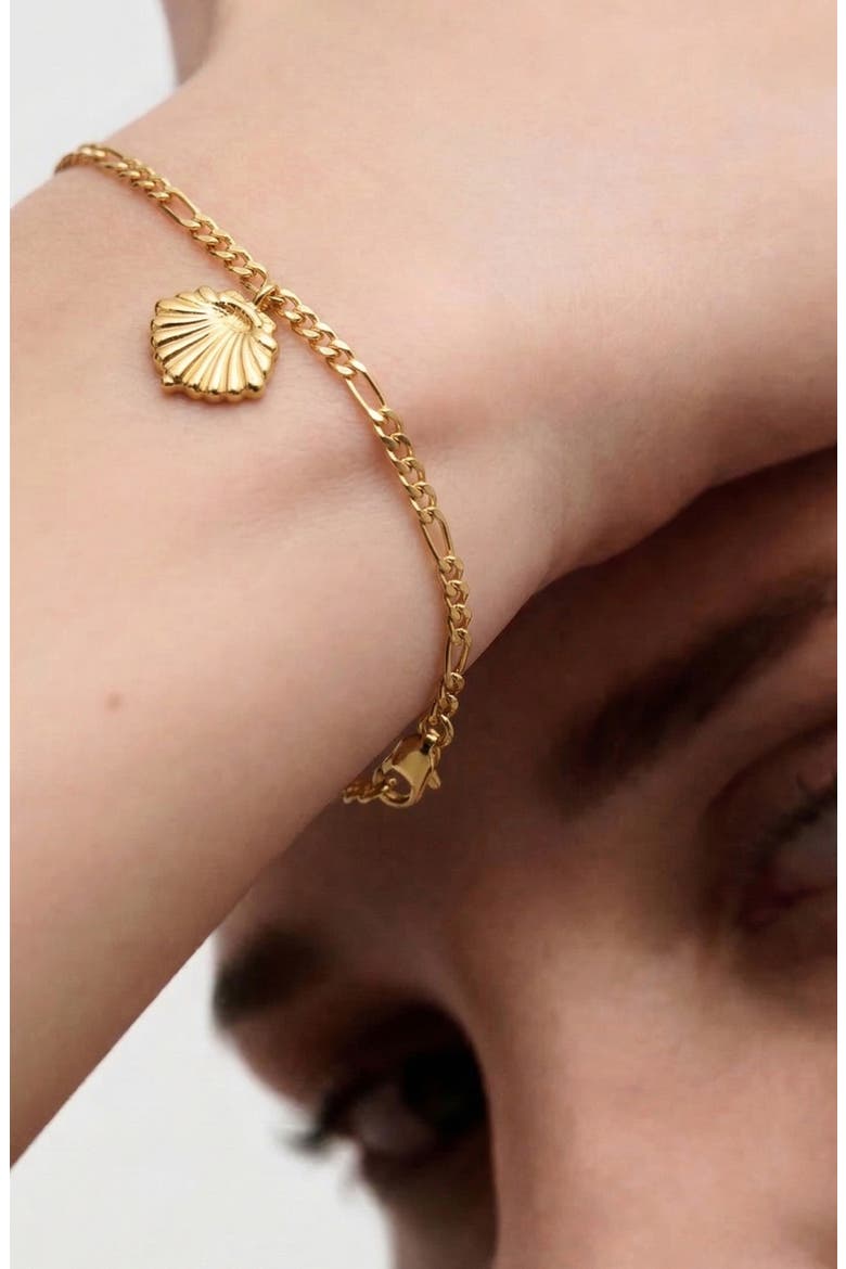 Conchigla Figaro Bracelet In Gold, Alternate, color, Gold