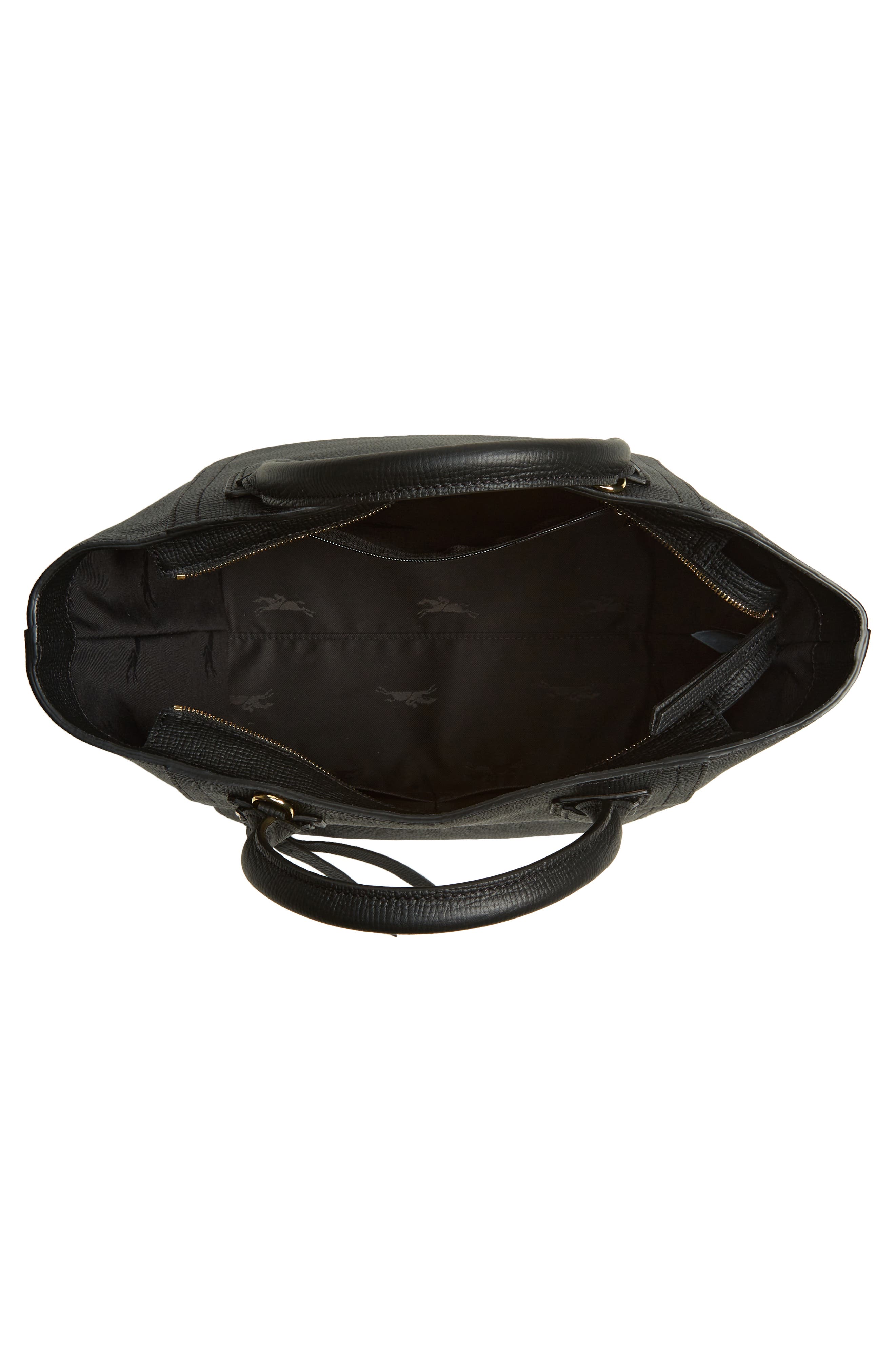 Longchamp Medium Mailbox Leather Top Handle Bag, Alternate, color, 