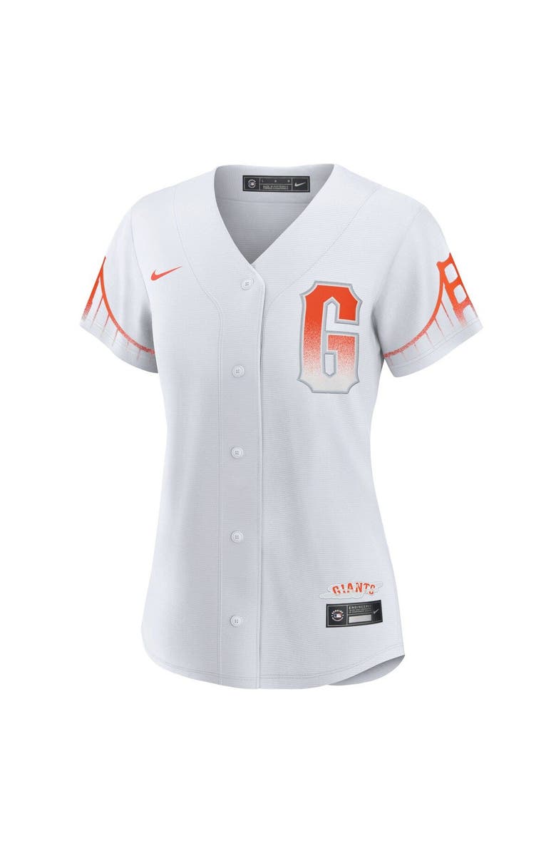 Nike Women's Nike White San Francisco Giants City Connect Replica Jersey, Alternate, color, 