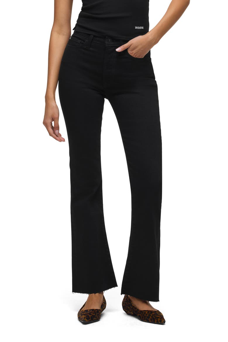 Blair High Rise Bootcut Jeans, Main, color, BLACK RINSE
