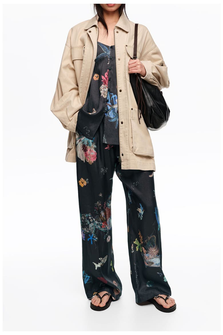 Seabed Print Joggers, Alternate, color, SEABED ANTHRACITE