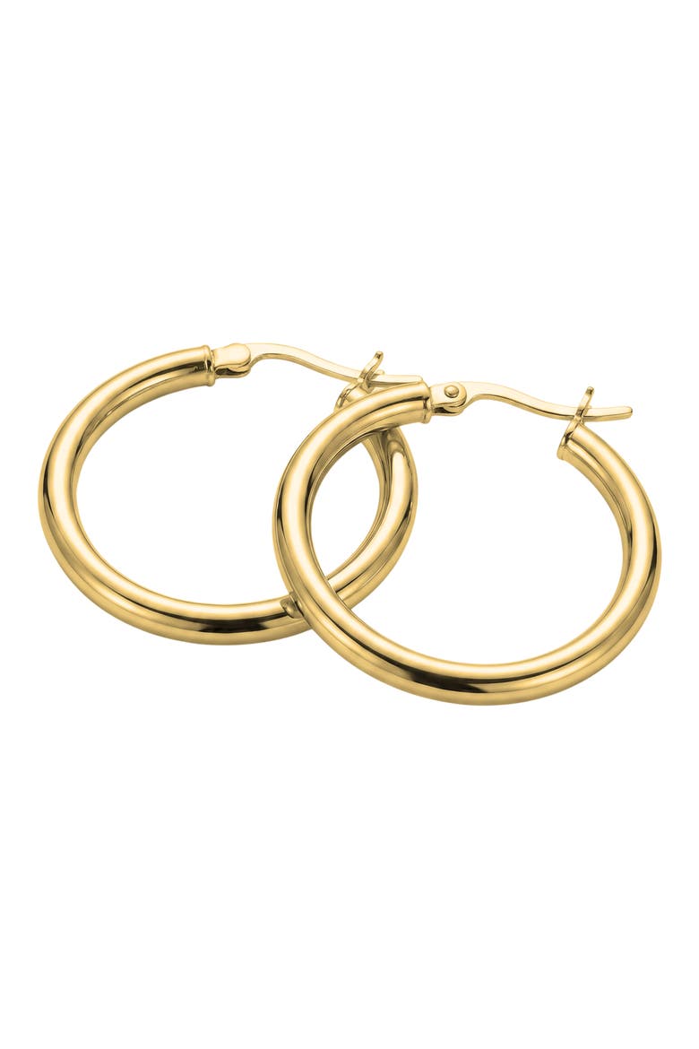 Clip Top Earrings, Main, color, GOLD
