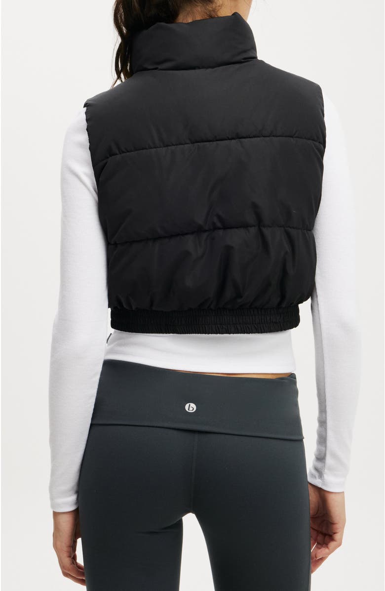 COTTON ON BODY Women's Active The Mother Puffer Crop Vest, Alternate, color, 