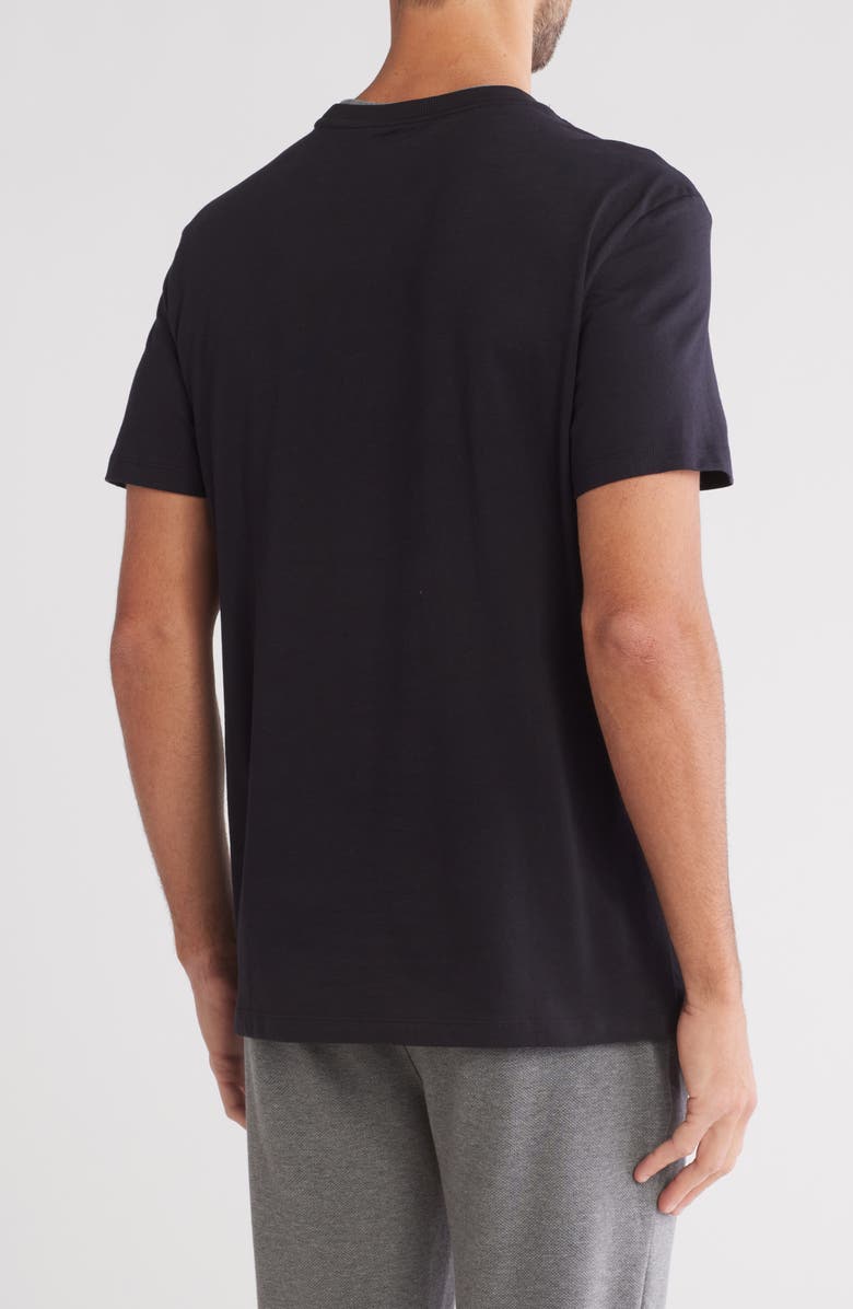 Calvin Klein Shoulder Logo Tape Cotton T-Shirt, Alternate, color, 