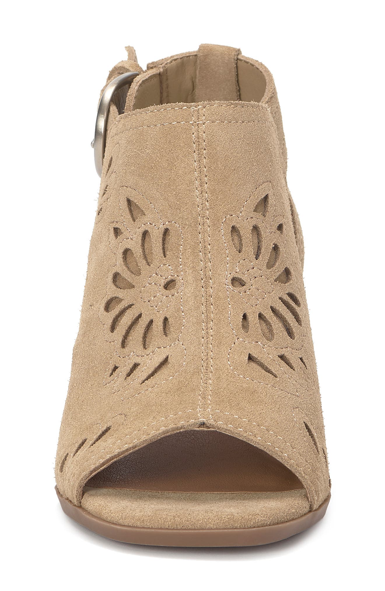 Lucky Brand Cormyn Block Heel Sandal, Alternate, color, Distressed Natural