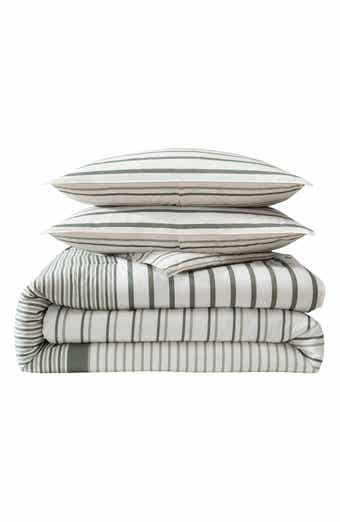 Eddie Bauer Cooper Stripe Cotton Comforter Set