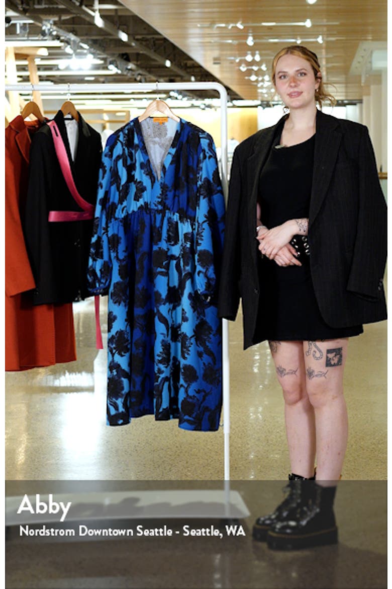 Veroma Long Sleeve A-Line Dress video