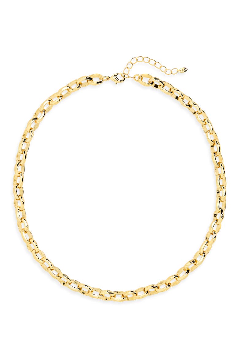 Anatasia Chain Necklace, Main, color, GOLD