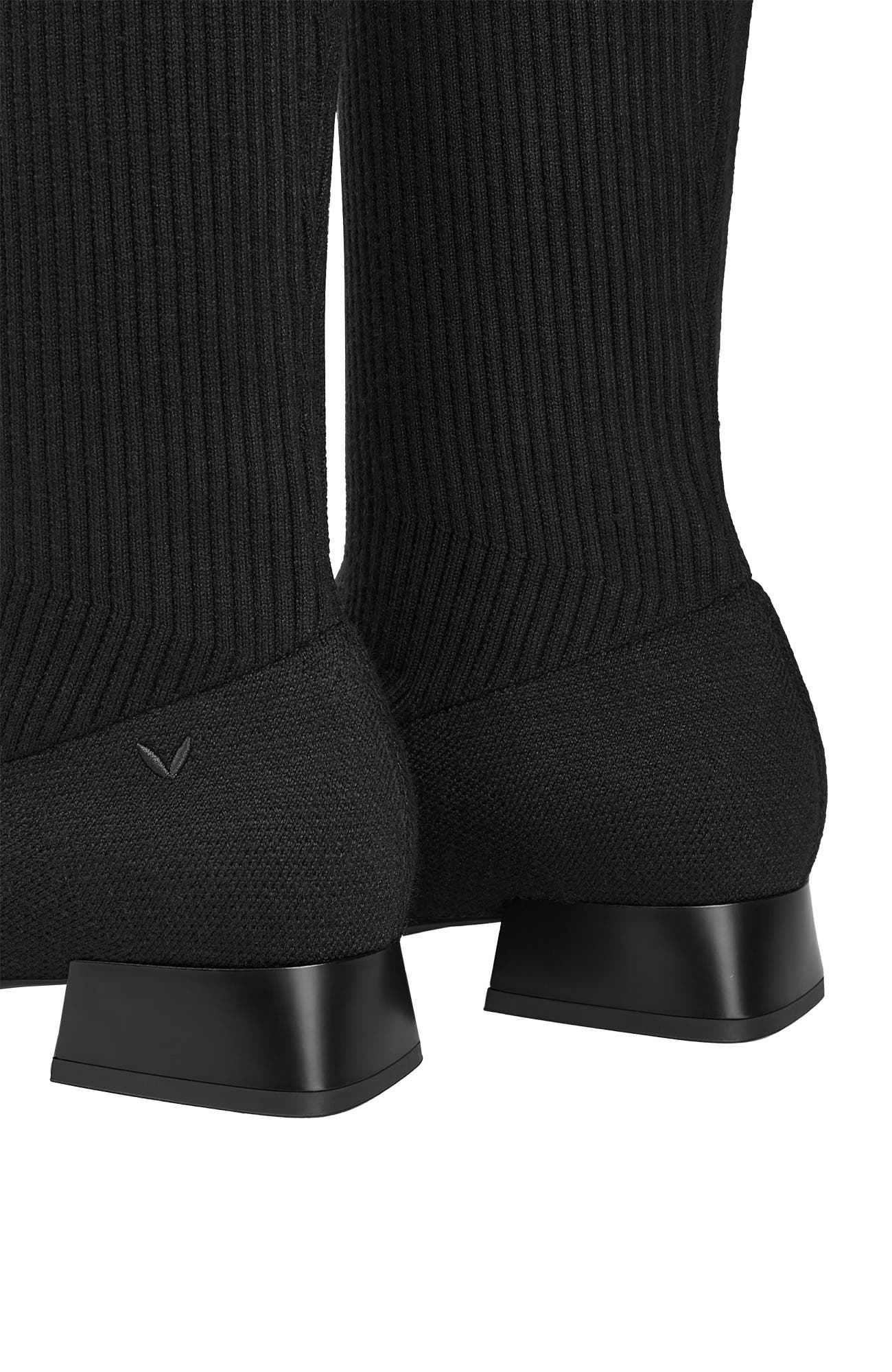 VIVAIA Tara Pro Square-Toe Water Repellent Wool Knee-High Boots, Alternate, color, 