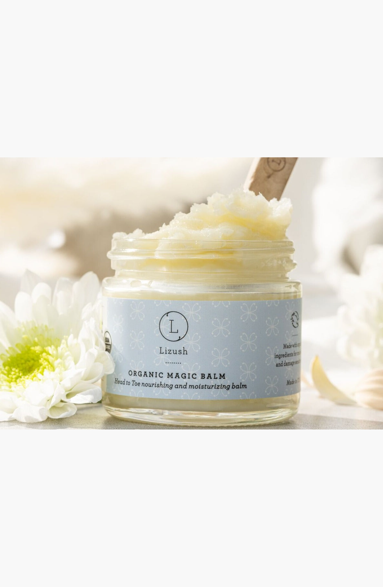 Lizush Organic Nourishing and Moisturizing Magic Balm, Alternate, color, NO COLOR