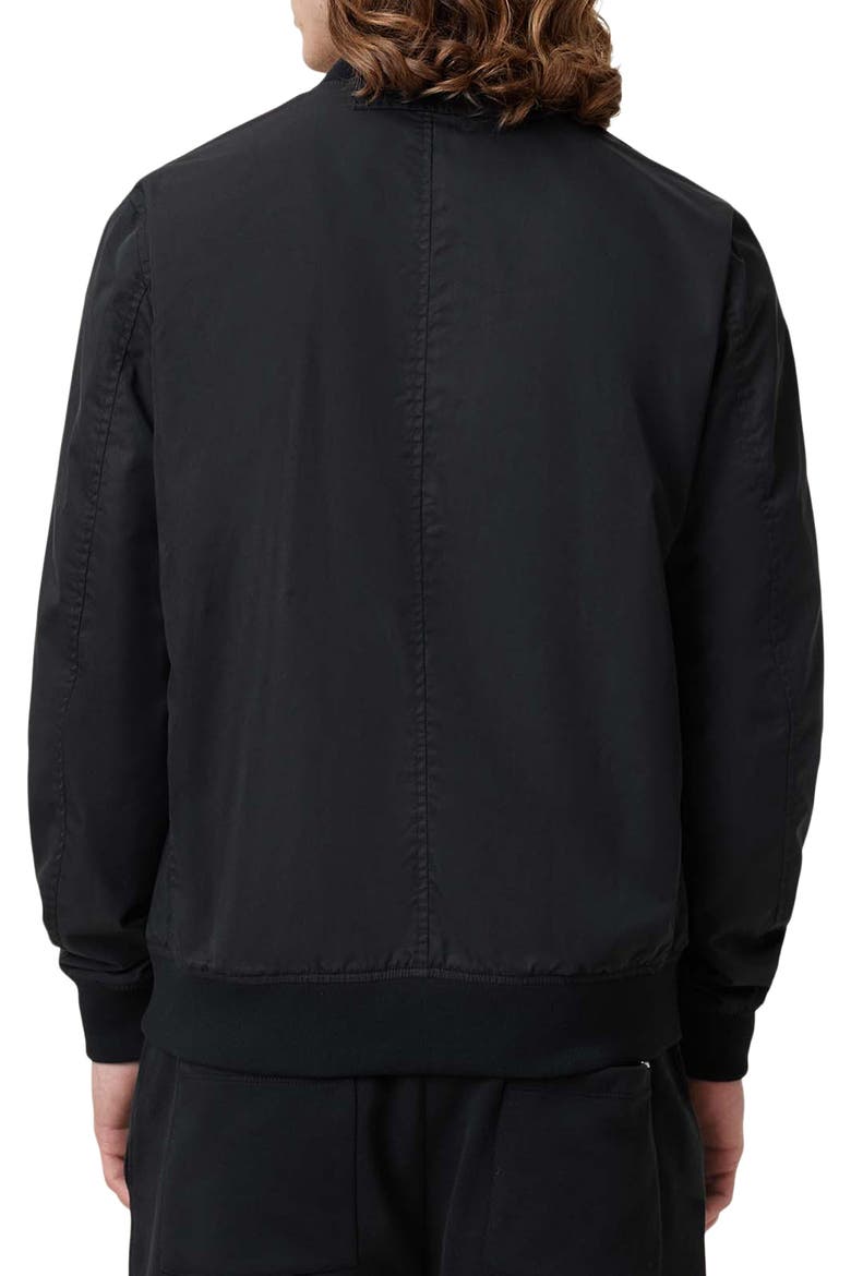 Bassett Reversible Bomber Jacket, Alternate, color, BLACK/ KHAKI