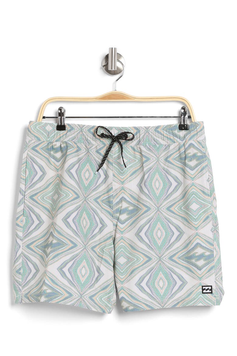 Sundays Layback Swim Trunks, Alternate, color, PASTEL