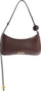 Jacquemus Le Bisou Perle Leather Shoulder Bag