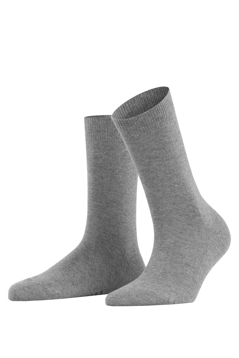 Family Cotton Socks, Main, color, Greymix