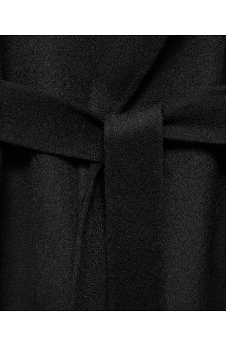 Belted Wool Blend Coat