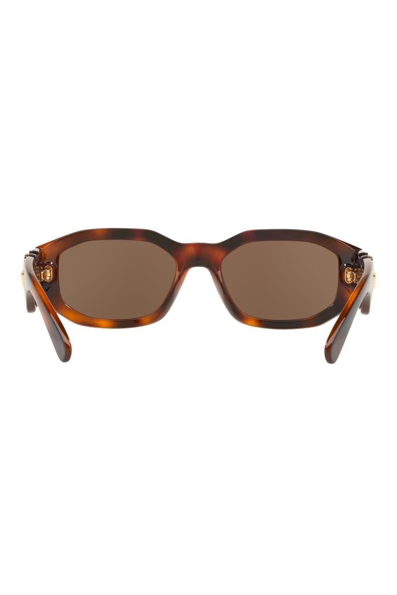 55mm Biggie Sunglasses, Alternate, color, HAVANA / DARK BROWN