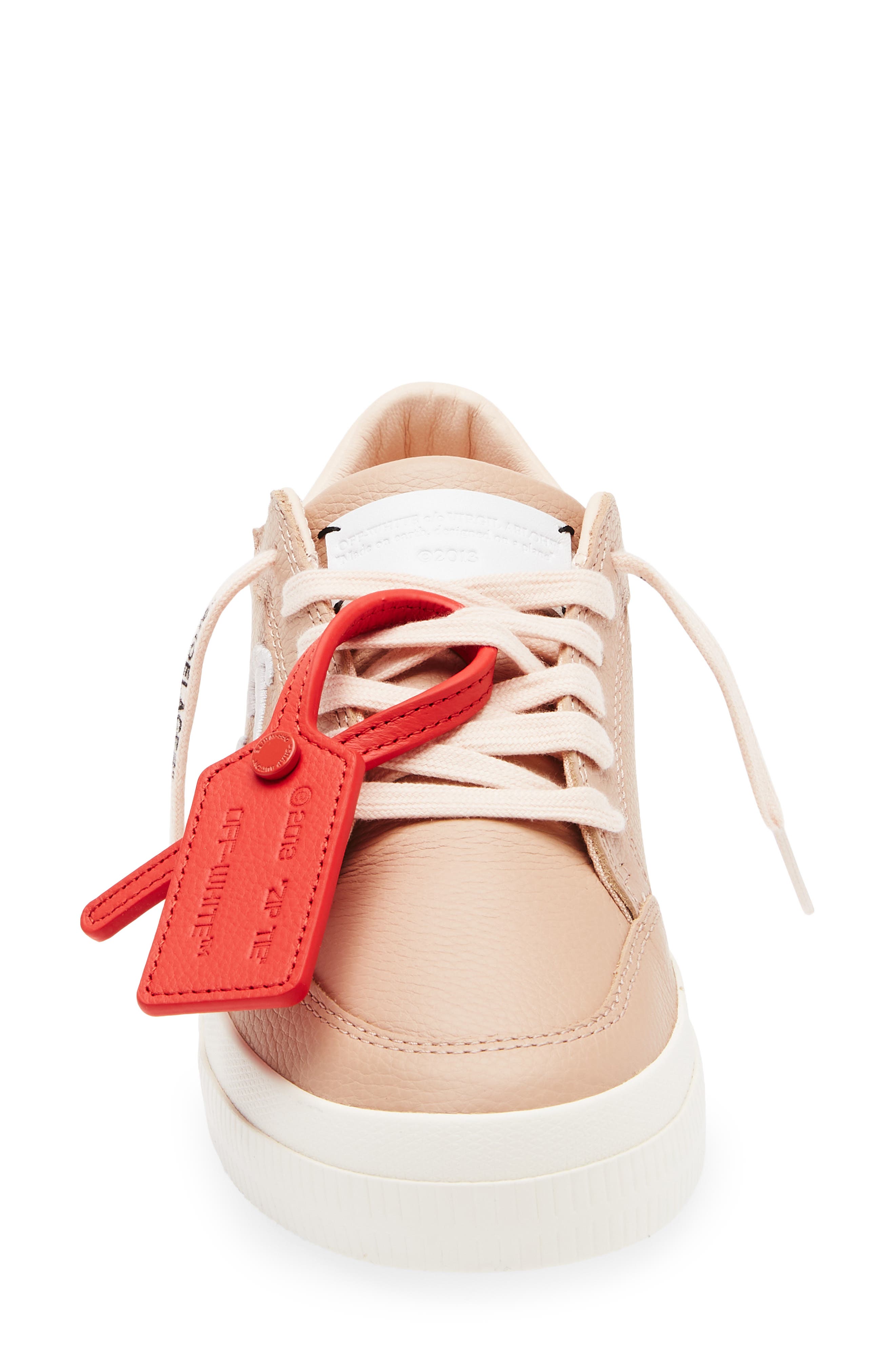 Off-White New Low Vulcanized Calf Leather Sneaker, Alternate, color, 