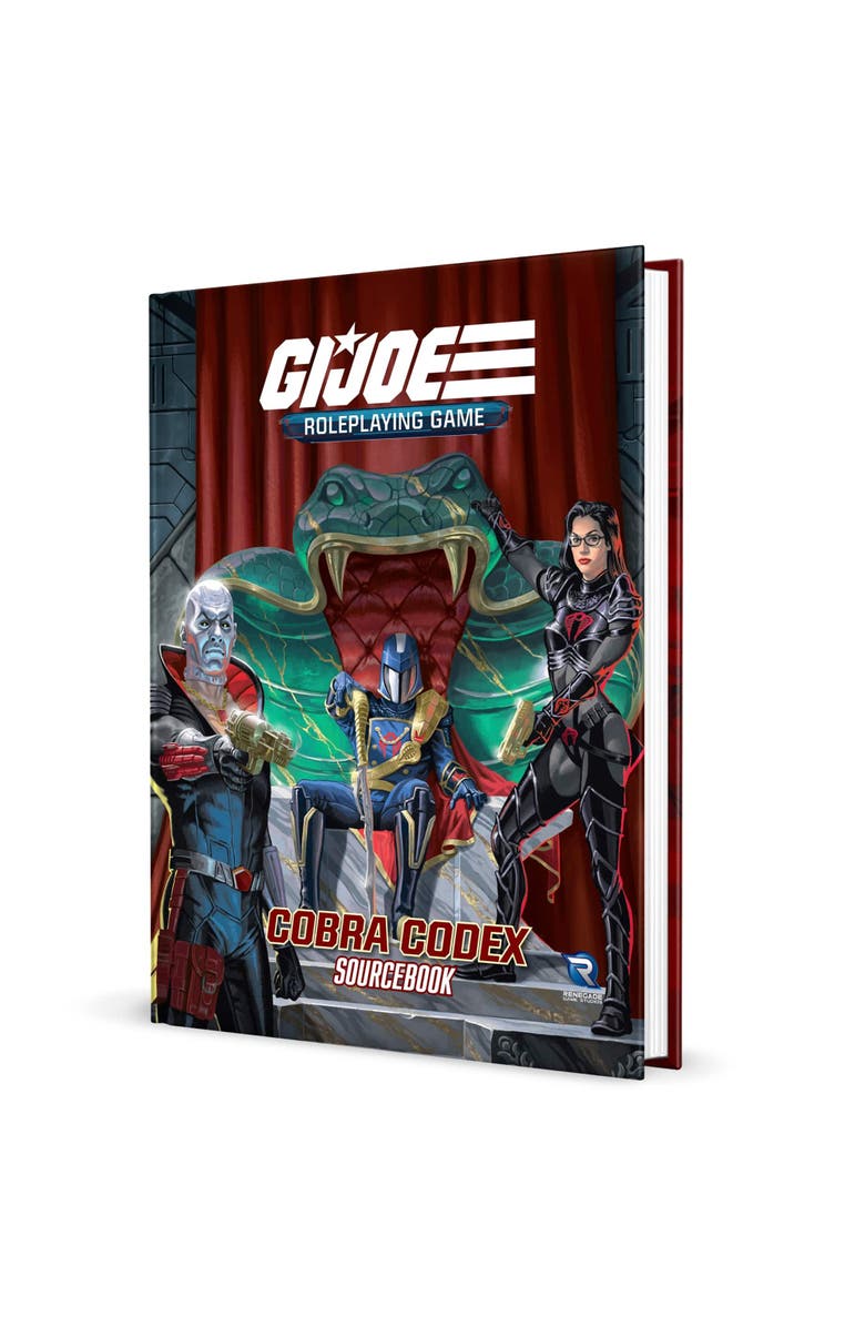 Renegade Game Studios G.I. Joe Roleplaying Game Cobra Codex Sourcebook, Main, color, 