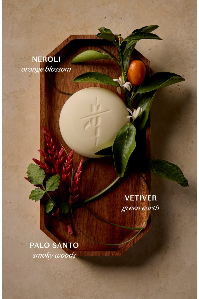 Palo Santo & Vetiver Body Stone - Moisturizing Lotion Bar, Alternate, color, NO COLOR