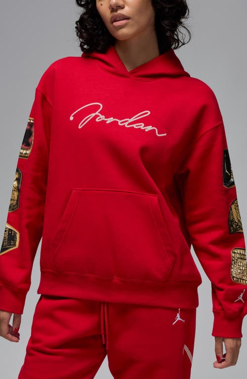 JORDAN JORDAN BROOKLYN FLEECE GRAPHIC HOODIE