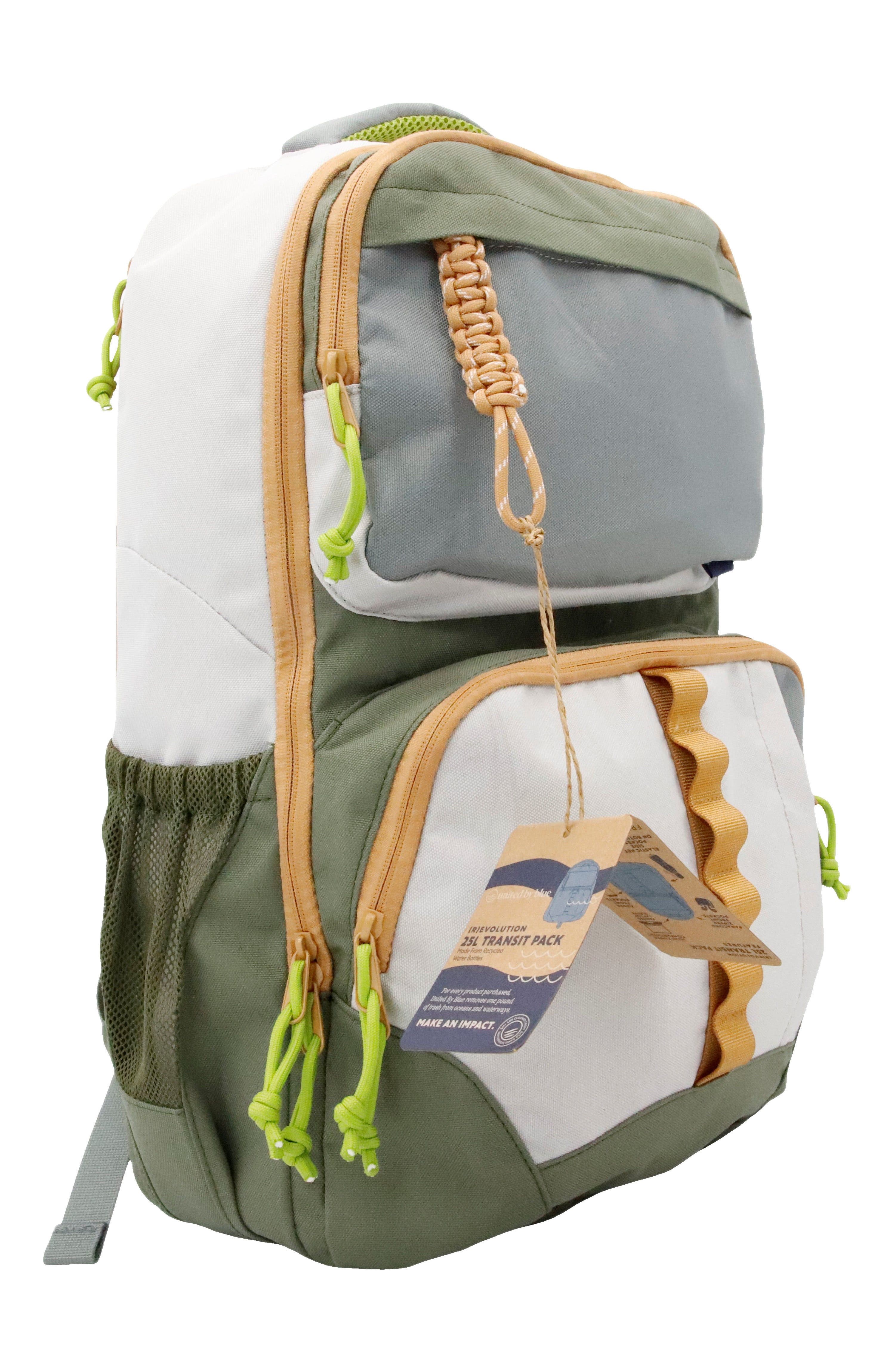 United By Blue (R)evolution 25L Transit Pack, Alternate, color, Olive