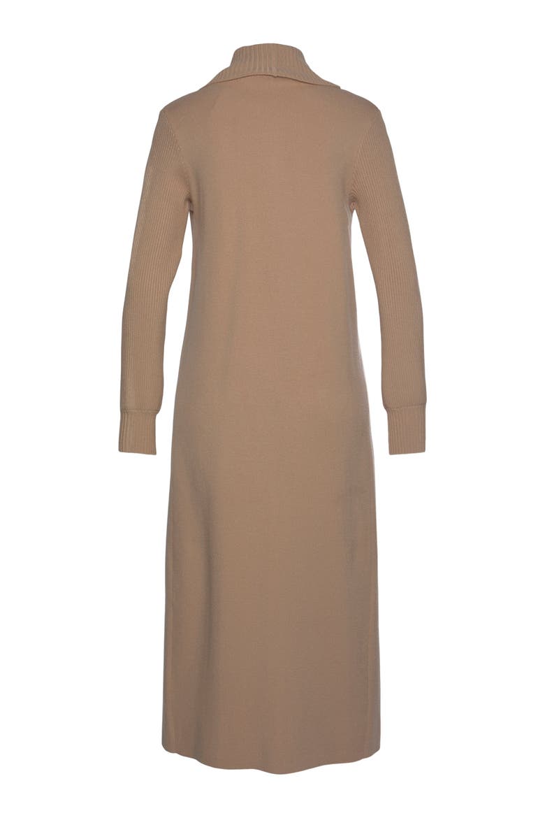 Long Knit Cardigan, Alternate, color, Camel