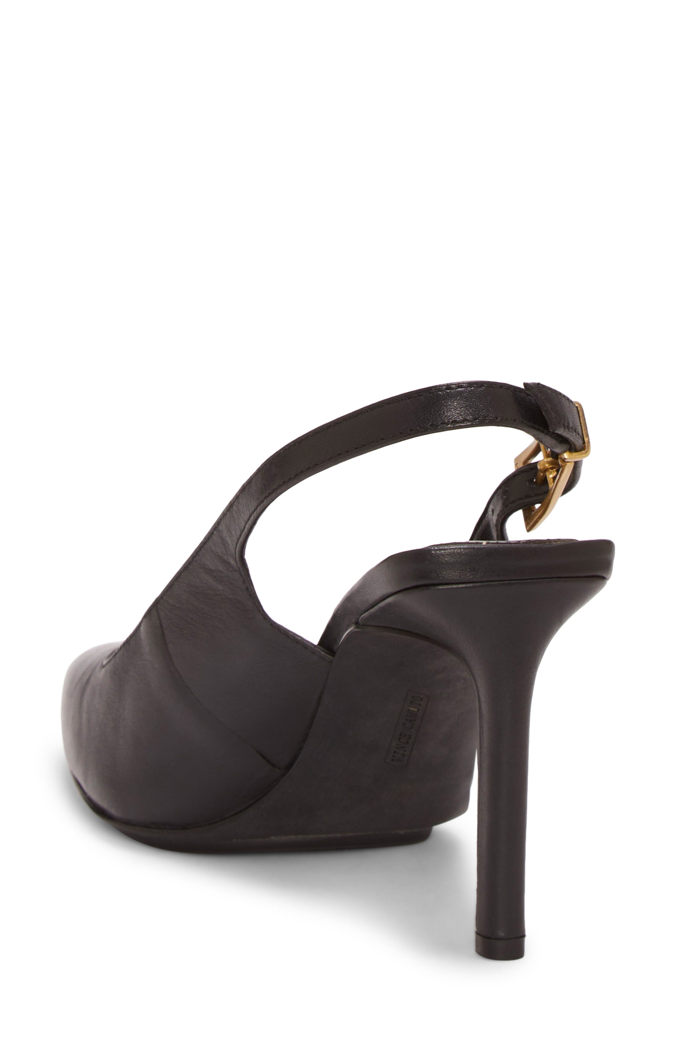 Vince Camuto Brendie Slingback Pump, Alternate, color, Black Sfcwnp